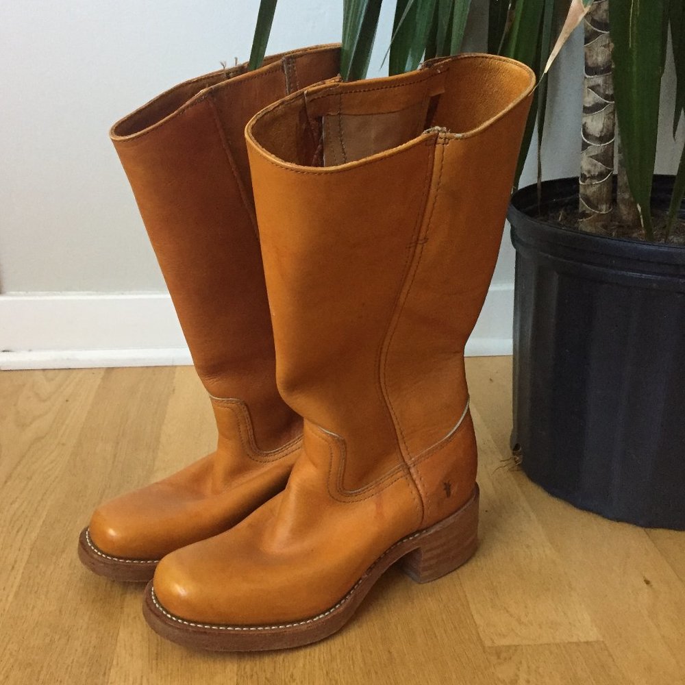 Vintage Frye Knee-high leather boots